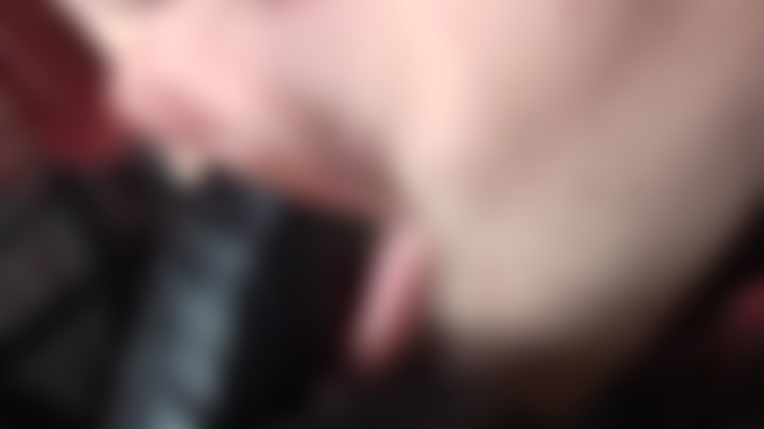 Intense Leather Glove Fetish - In my mouth, in your mouth... Where will they go? Tasty leather fingers play with you.