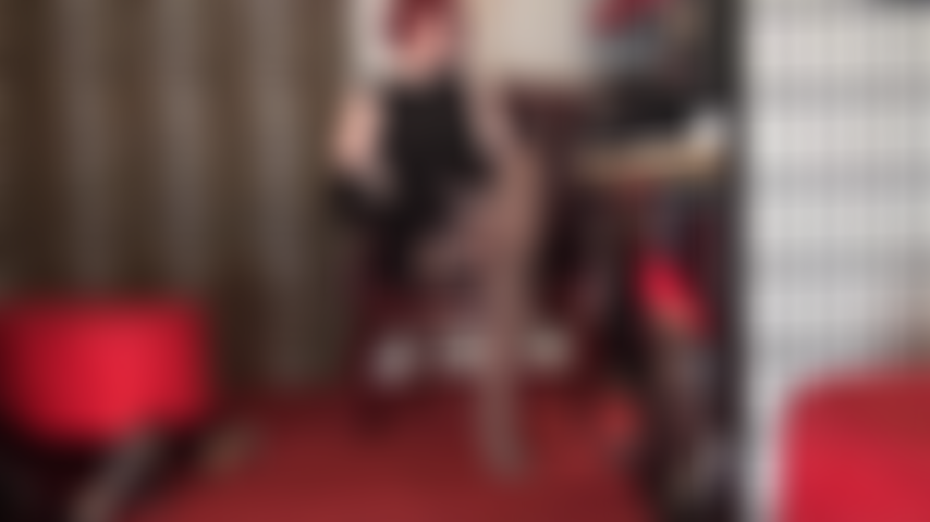 My little nylon whore - Mistress has you trapped with no escape. Unable to resist her legs and her stockings, while your slave cock is drained between her crossed legs and in her stockings, a BBC approaches from behind...