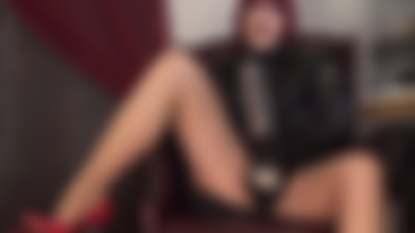 BBC Nylon Cock and Pantyhose Sissy Slut - Mistress knows your biggest sissy desires are silky soft pantyhose, stockings and cock.