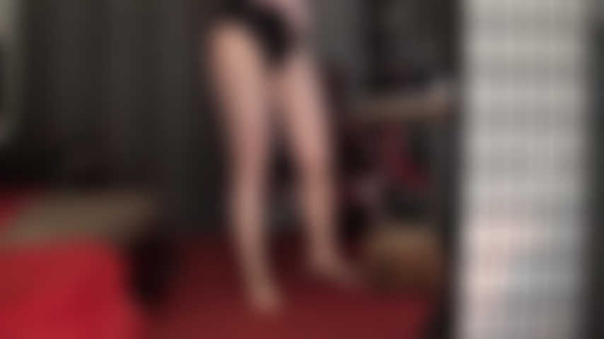 Mistress Vivian's legs and feet in seamed stockings and garters own your cock and balls.