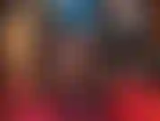 Vestido azul justo de borracha, meias-calças de renda com costuras sensuais e saltos azuis sensuais combinando. Babando na minha bunda perfeita de látex brilhante e pernas longas.