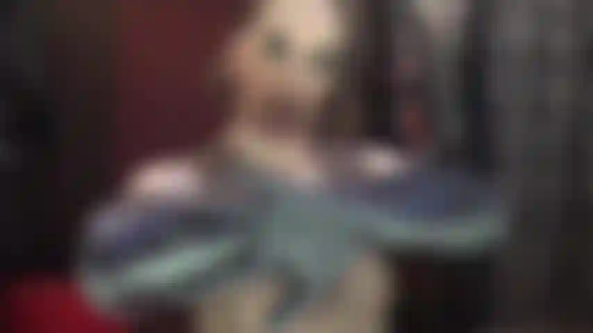 Erotic slow handjob with glossy spandex gloves - These gloves, so