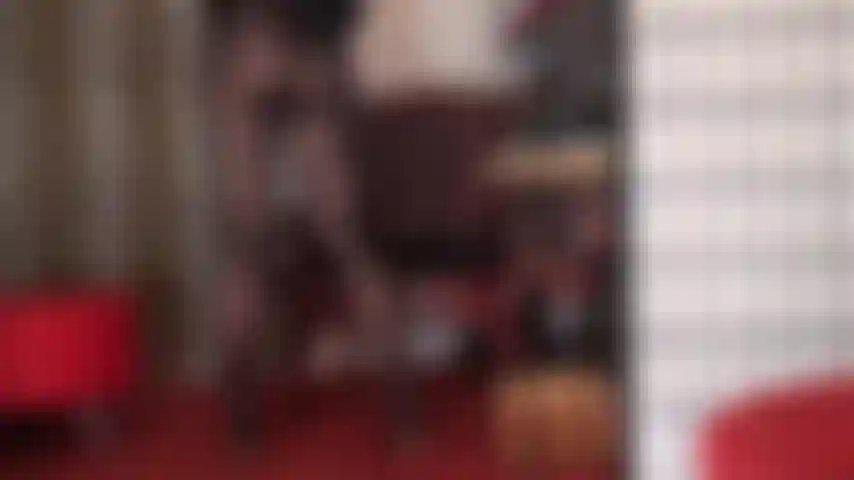 Meia-calça preta com brilho oleoso - elas são pretas, transparentes e muito sensuais e brilhantes. Seu pau vai começar a pingar imediatamente.