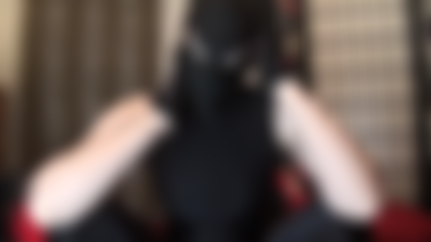 Fetiche por lycra com capuz - macacão, luvas e máscara te excitam.