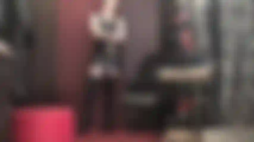 Latex Fetish Indulgence - Your Goddess is dressed in black latex and long boots. Watch as her gloved hands polish her rubber-clad curves to a perfect high gloss finish to then make your cock cum all over it.