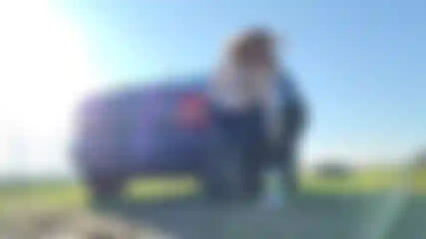 shaking and bouncing the car while  i dance in it , barefoot