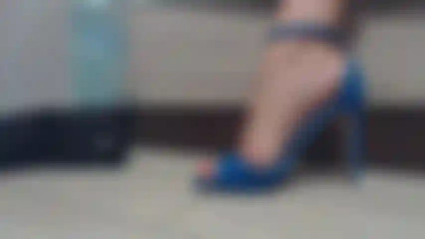 Adoro meu salto alto.