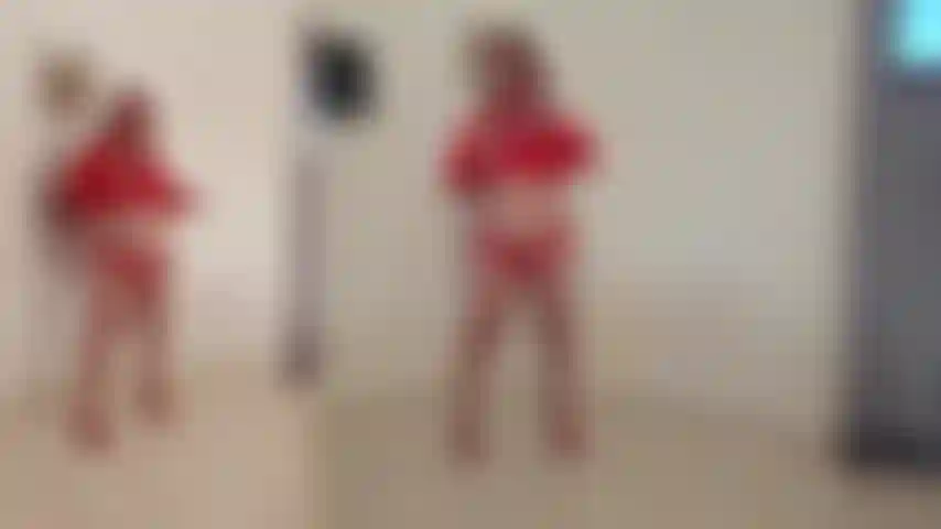 Video 6:03. Oiled up a shiny seduction. I’m standing right in