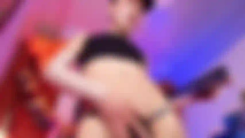 Sexy guy wearing women's lingerie (panties) while giving blowjob... The best cock sucking of your life