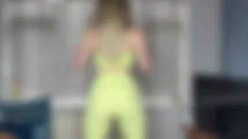 Instrutora de ginástica joi.