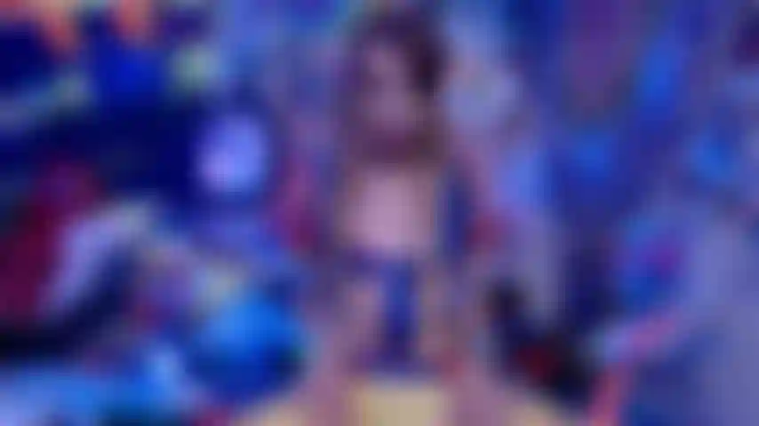 Elven princesa upskirt sensualidade.