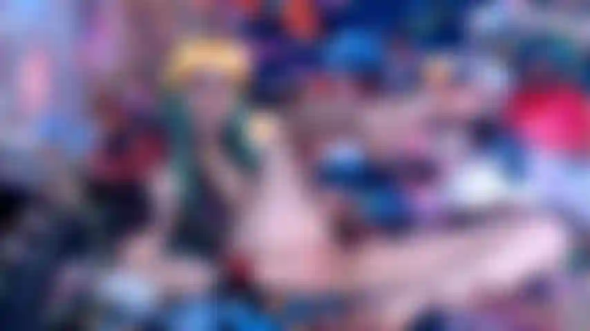 Recheio de goma pegajosa e contagem regressiva.