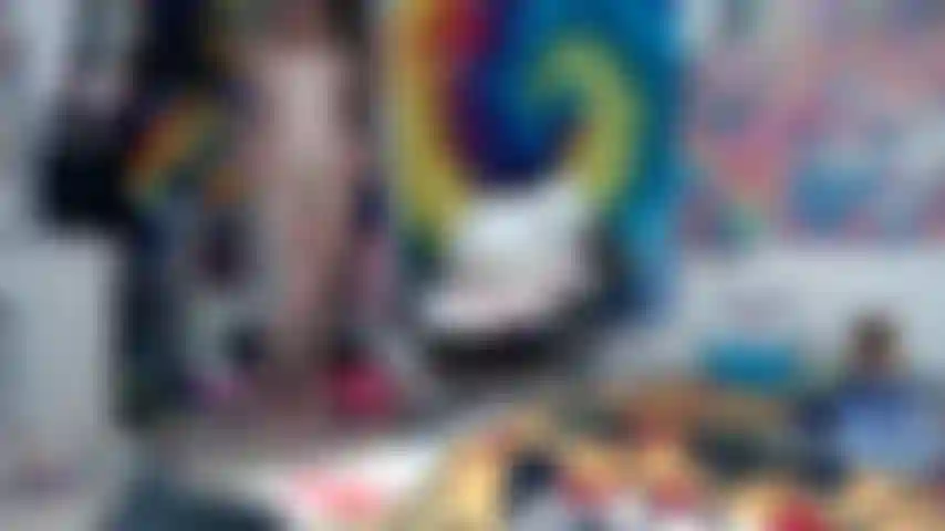 Edging sensação de barriga oleada.