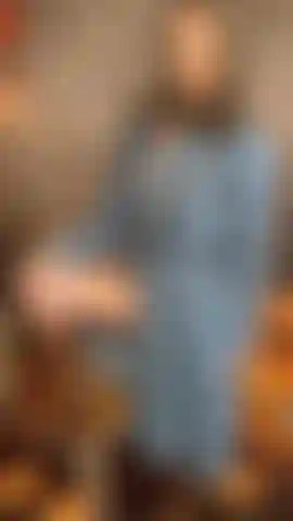 Robin - vestido jeans outono e nudes - muitas fotos!