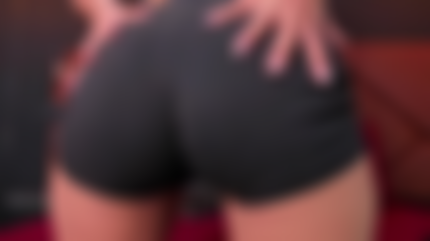 Hands on my ass, spreading it wide, and playing with