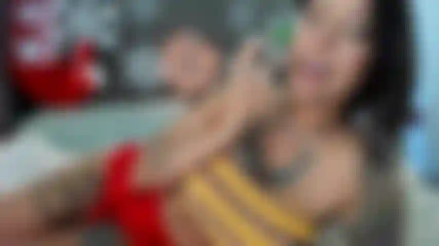 Fetiche de cara de perto.