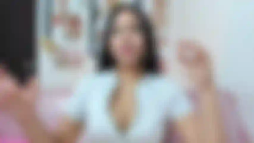 a little oil on my very wet breasts .