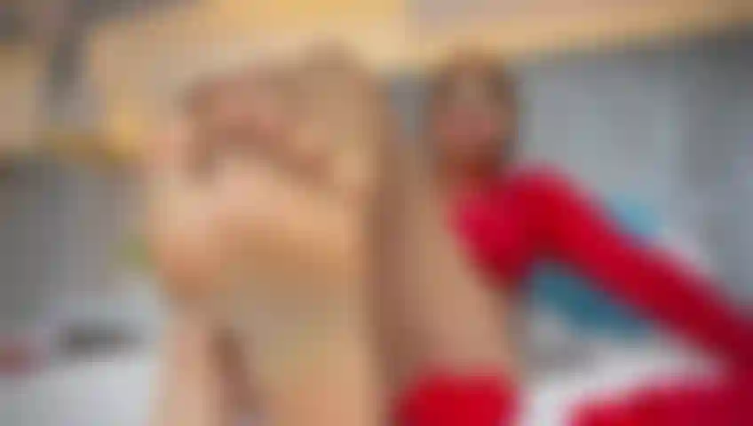 You like to feel my feet on your big cock, you love that I touch you, and make you all mine, I know I have control of you, just follow my orders and enjoy