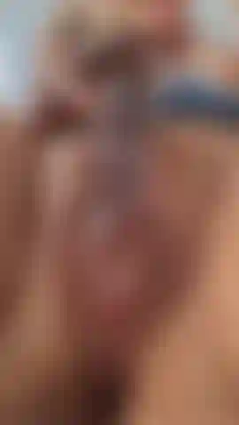Plunging my favorite glass toy close up pt2