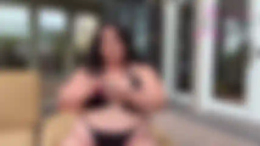 Asian BBW Smoke Break Fat Seduction
