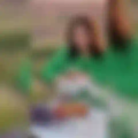 Eu no campo de lavanda...