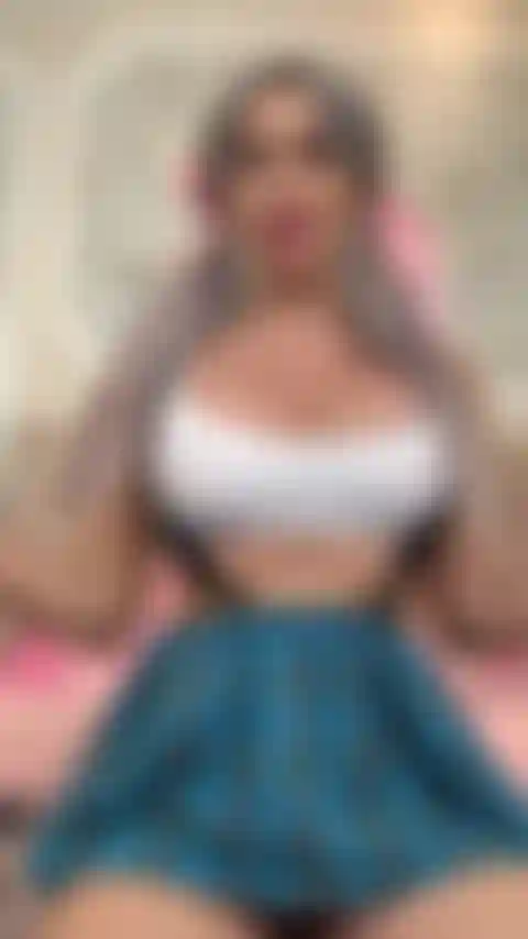 Uma garota sexy da escola de bunda para boca para você!