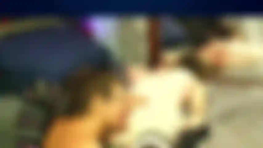 Eating her out and hard fucking