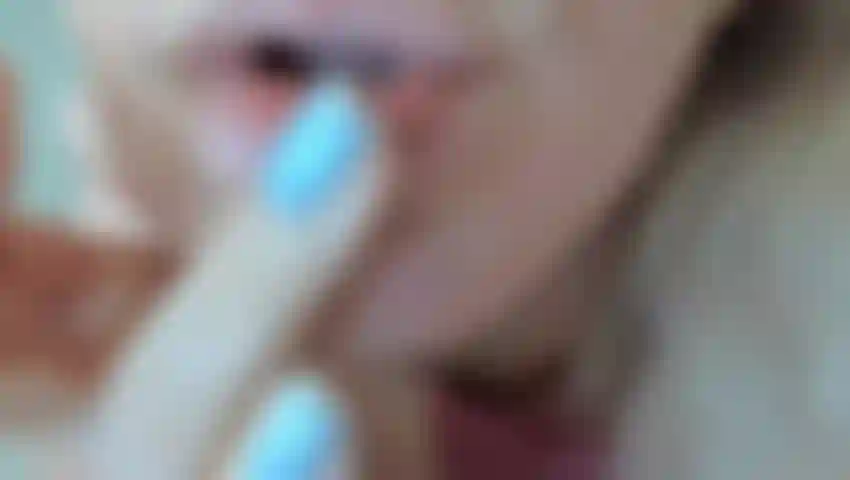 2. Sedução com lábios.