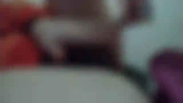 Brincando de calcinha.