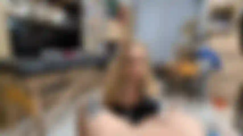 pov handjob with leather gloves , nose blowing, dity talk, cumshot