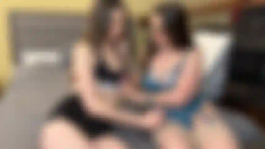 Lesbians Playing in Bed with Nova Rain (girl-girl)