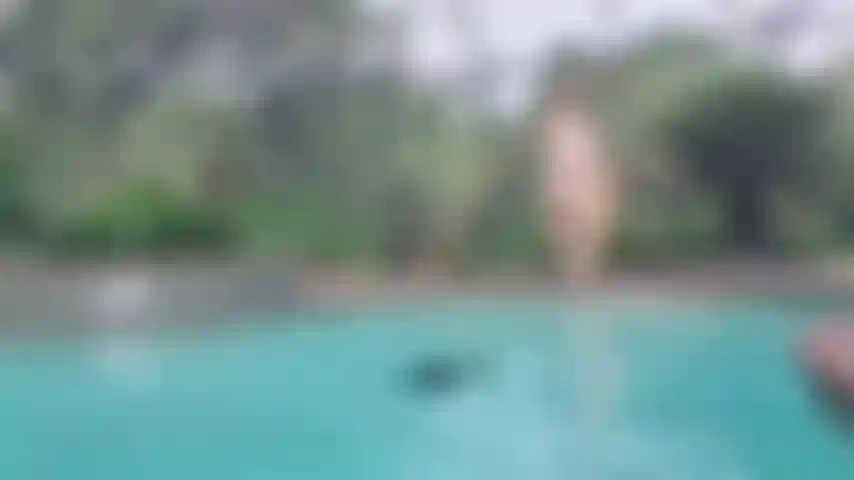 9 Meses de gravidez skinny dip - parte 1.