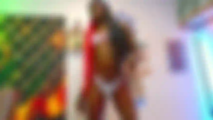 femboy ebony moving red dreadlocks hairstyle