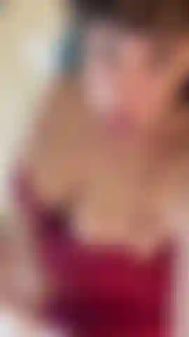 Masturbating red lingerie teaser