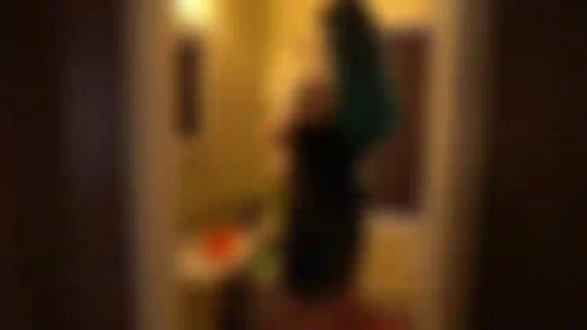 Bathroom Armpit Cleaning Voyeur POV