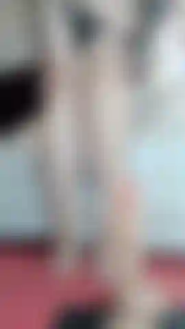 Tease footjob