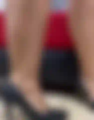 Show de pés com óleo.