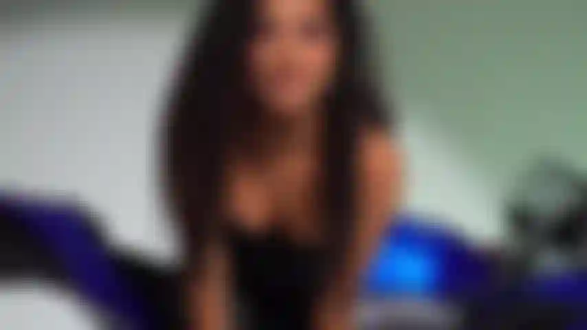 Sessão de fotos de motocicleta.