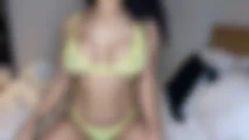 Conjunto de sutiã amarelo lapdance.