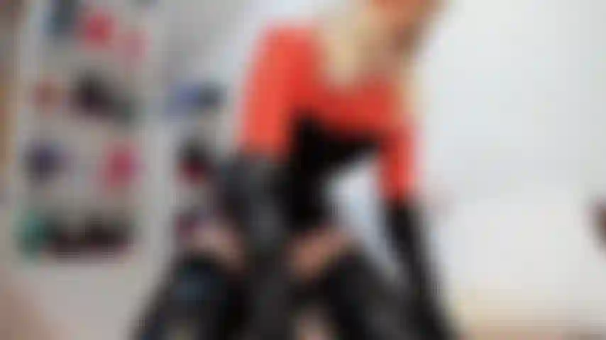 latex midstress,boots, pantyhose, latex